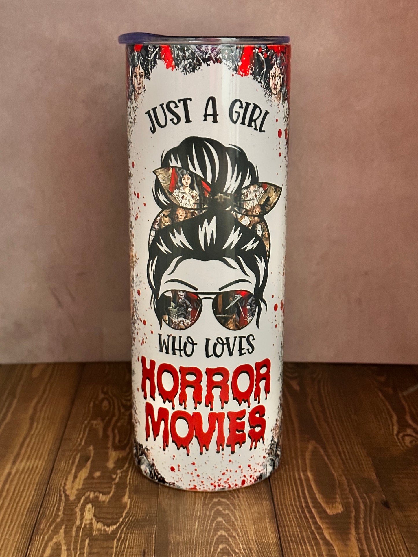 Just a girl who loves horror tumbler