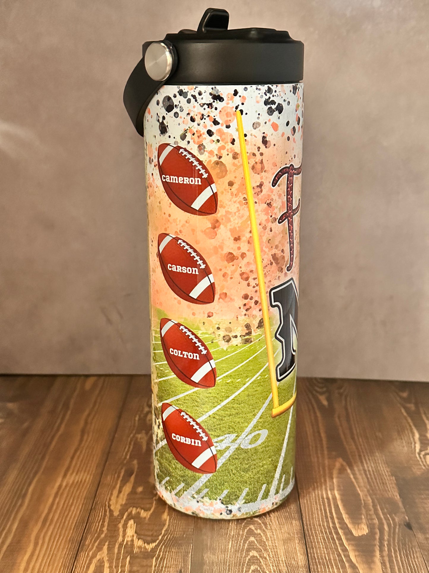 Football Mom Sports Tumbler